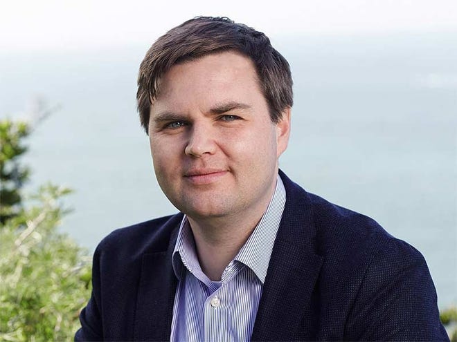 Best-selling author J.D. Vance grew up in southwestern Ohio and became a Columbus resident in February. [Naomi McColloch]