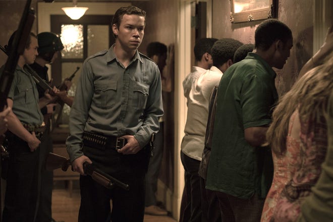 This image shows Will Poulter in a scene from "Detroit." [Annapurna Pictures]