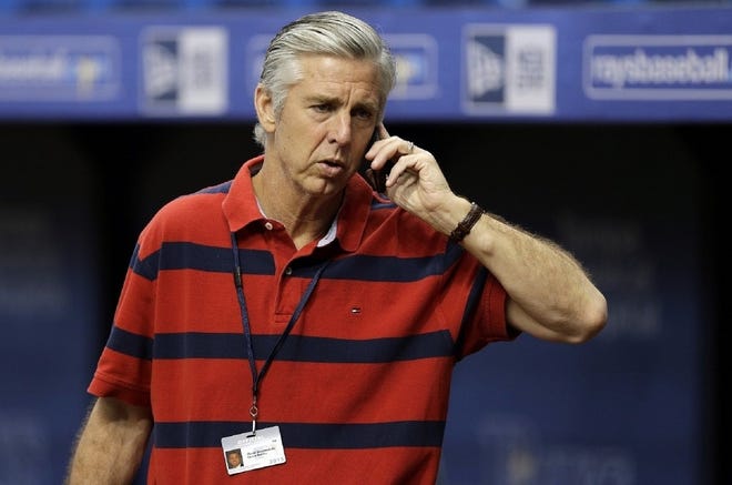 The lead held by Dave Dombrowski's Red Sox in the American League East has disappeared.