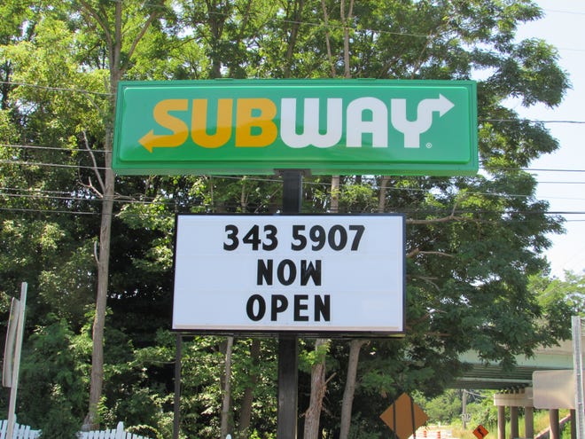 A new Subway restaurant opened next to the Burger King on Central Avenue in Dover. [Brian Early/Fosters.com]
