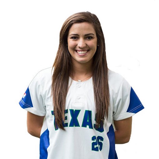 Former East Ascension star Bailey Landry hit .455 last week for the Texas Charge. Photo courtesy of TexasCharge.net.