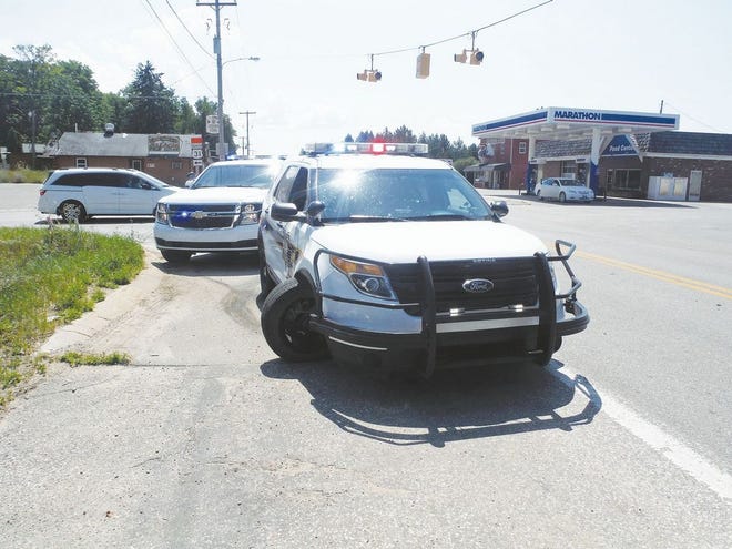 According to officials, Jacob Kiefer led three law enforcement agencies on a chase through Cheboygan and Emmet Counties, striking a Cheboygan County Sheriff Department vehicle in the process.