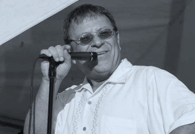 Bo Schronce, leader singer for The Fantastic Shakers. The band known for its beach music performs on Thursday, Aug. 3, at the Rotary Centennial Pavilion in downtown Gastonia. [SUBMITTED PHOTO]