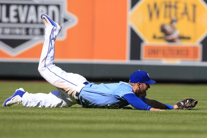 Despite his struggles at the plate, Alex Gordon remains a valuable commodity in left field. Entering Friday's game, Gordon led all American League left fielders with 12 Defensive Runs Saved. He was also tied for fifth among all major-league outfielders in the same category. [ASSOCIATED PRESS]