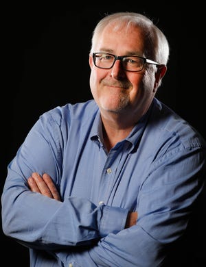 Former Federal Emergency Management Director Craig Fugate poses in the Gainesville Magazine studio. [Rob C. Witzel]