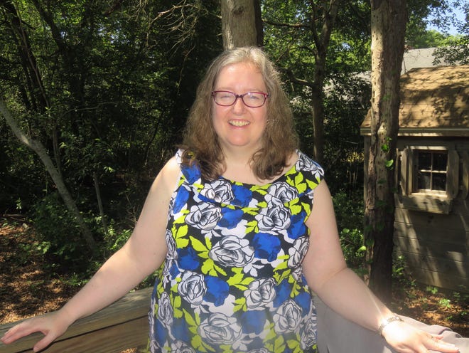 Priscilla McCormick of West Yarmouth is aiming to launch a memoirs writing business despite some setbacks in her life. 

[Photo by (Susan Vaughn]