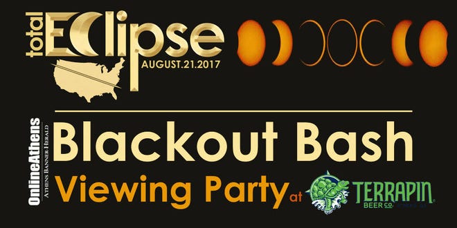 OnlineAthens and the Terrapin Beer Co. are co-hosting the Blackout Bash Eclipse Viewing Party. The event, August 21 at the Terrapin Brewery, will feature eclipse themed beer, food and music.