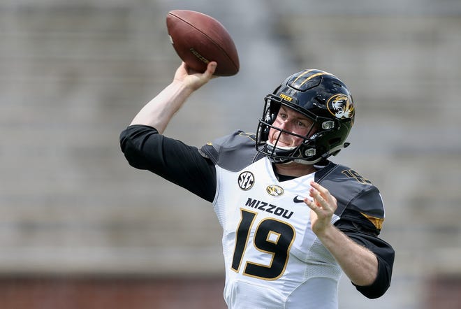 Missouri backup quarterback Jack Lowary didn't get any game action last season but said he learned a lot from watching. [Tribune file photo]