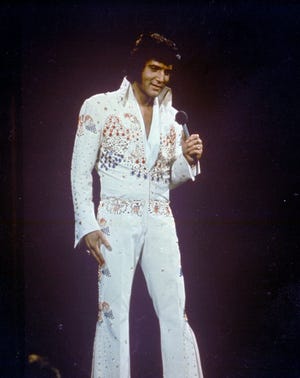 Elvis Presley's innovations have been used by generations of rock stars. [The Associated Press file photo]