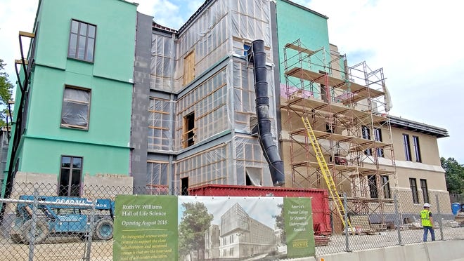 As The College of Wooster begins a new academic year with changes and updates, construction continues on the Ruth W. Williams Hall of Life Science, an integrated facility for biology, chemistry, biochemistry and molecular biology, neuroscience, and environmental studies.