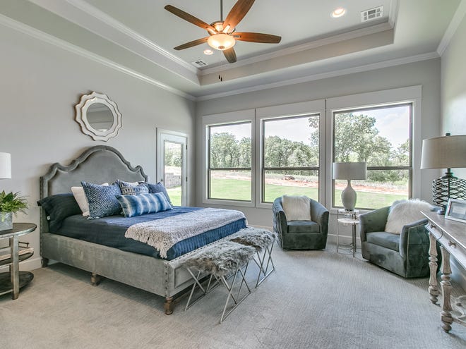 This is the master bedroom of the St. Jude Dream Home. [PHOTO PROVIDED]
