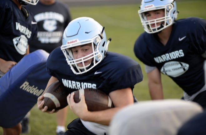 Central Valley's Danny Santia runs during a recent practice.