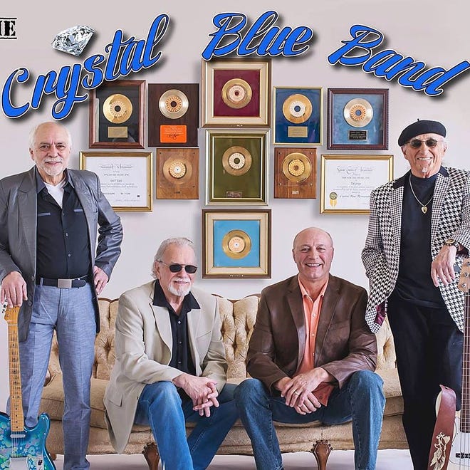 The Crystal Blue Band - Eddie Gray, left, Ron Rosman, Mike Wilps and Mike Vale - perform Thursday at CelebrateErie. [CONTRIBUTED]