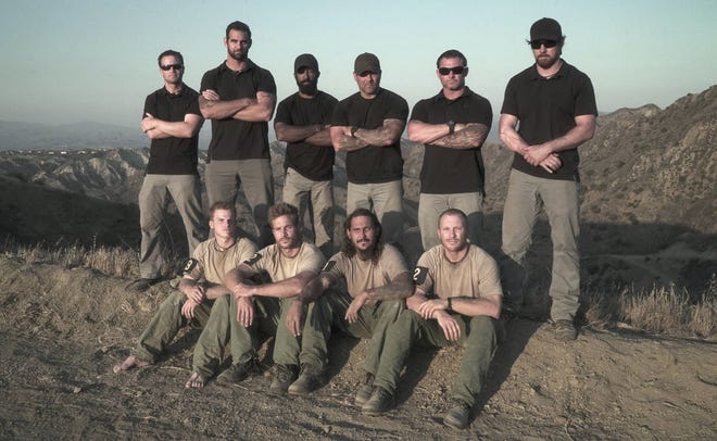 Christian Griffith (front row, second from right) was one of just four competitors to complete “The Selection: Special Operations Experiment” TV show. (Provided by The History Channel)