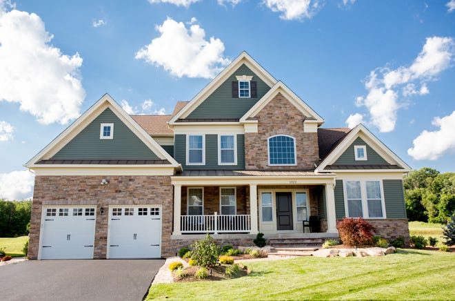 The Waterford II is one of seven home designs available at Doylestown Greene.