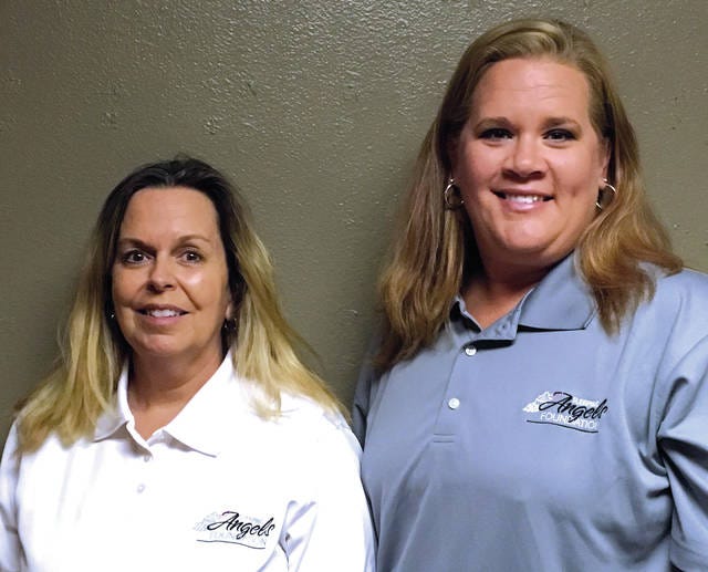 Denise Robinson, left, and Sarah Sharp, right, said the Sleeping Angels Foundation is still looking for individuals and teams to golf at its upcoming tournament. Photo by Gena Johnson/Boone News-Republican