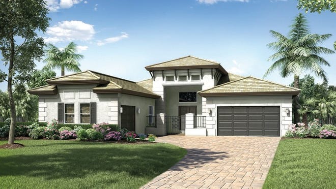 The beautiful Sonoma offers three bedrooms, 3½ baths, a club room, family room, a three-car garage and 3,532 square feet of air-conditioned living space.