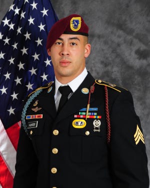 Sgt. Jonathan Michael Hunter, 23, of Columbus, Indiana, was one of two 1st Brigade Combat Team, 82nd Airborne Division soldiers who were killed in Afghanistan on Wednesday. [Contributed]