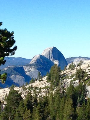 Half Dome, viewed from Olmstead Point, rises regally. [TIM VIALL/COURTESY]