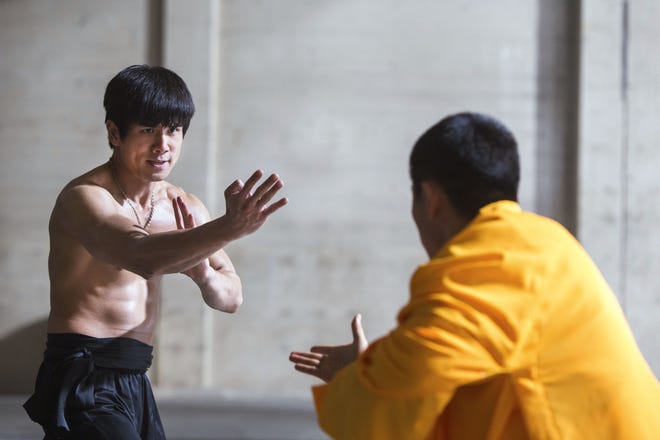 Philip Ng, left, and Yu Xia star in "Birth of the Dragon." [BH TILT AND WWE STUDIOS]