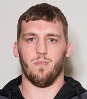 Evan Daley, Fort LeBoeuf graduate, Clarion wrestling, football, 2017