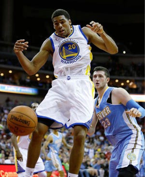 (File) James Michael McAdoo spent the last three seasons with the Golden State Warriors.