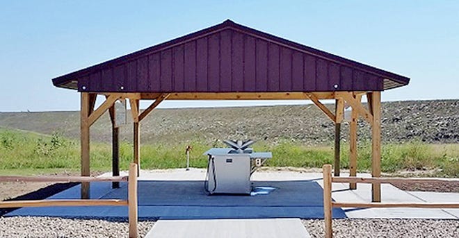 This new fishing station opened recently at Kirwin Reservoir. (KDWPT)
