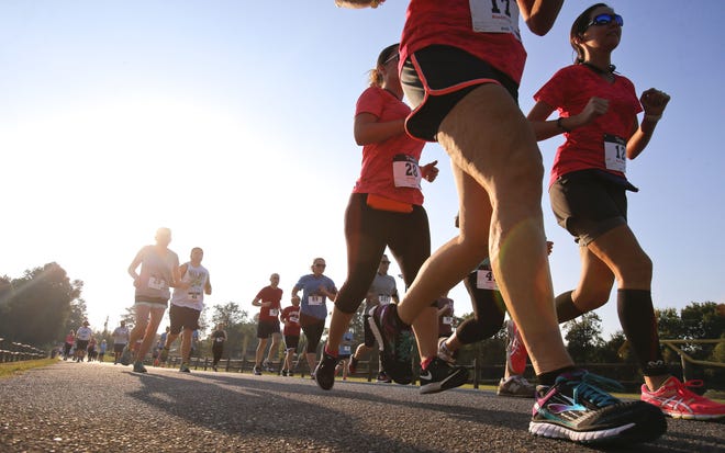 Set your own pace and enjoy a 5K run at 7:30 a.m. Saturday at Lake Hiawatha Preserve, 10220 Lake Minneola Shores Road in Clermont. [GATEHOUSE MEDIA FILE]