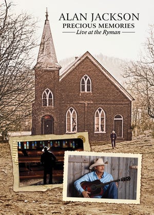Country music star Alan Jackson stars in the DVD "Precious Memories, Live at the Ryman." [Gaither Music Group]