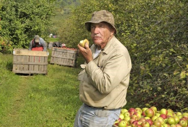 The late Billy Laughter was posthumously named the 2017 United Community Bank Apple Farmer of the Year. [PHOTO PROVIDED]