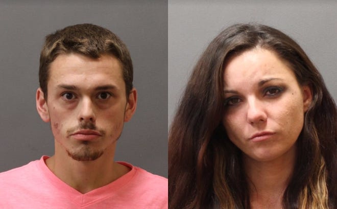 James Drane, 23, of Brooklyn and Amanda Bendixen, 26, of Sterling. [Contributed by the Plainfield Police Department/norwichbulletin.com]