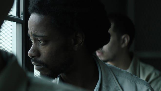 This image released by IFC Films shows Lakeith Stanfield in “Crown Heights.” (IFC Films via AP)