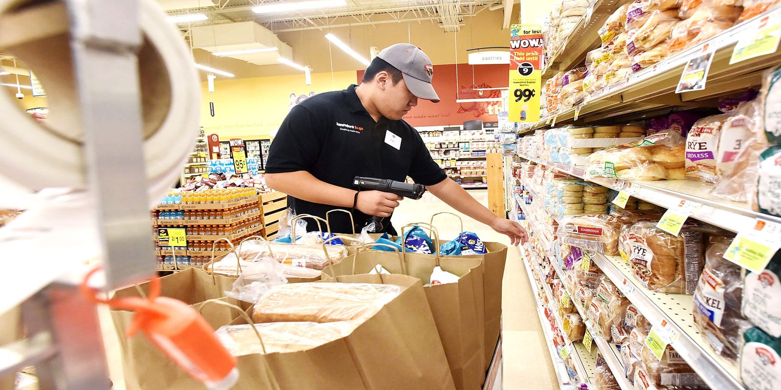 More stores offering grocery delivery, pick-up options