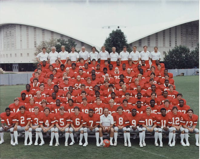 1980 national championship team photo (UGA Sports Communications)