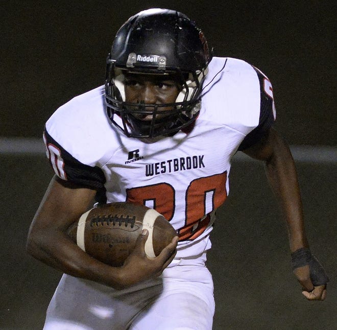 Jai'Shawn Cattling and Westbrook Christian lost to Sand Rock 17-3 Friday. [Marc Golden/the Gadsden Times/File]