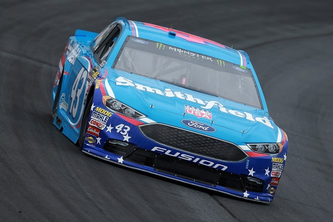 Aric Almirola of Tampa, Fla., has piloted Petty Enterprises entries the past six seasons, and won the 2014 summer race at Daytona International Speedway. [Chris Trotman/Getty Images]