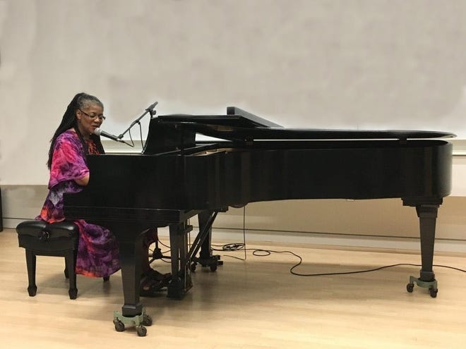 Judith Porter, pianist and vocalist is the featured artist for the musical recital. She is an instructor of music at Gaston College. [GASTON COLLEGE PHOTO]
