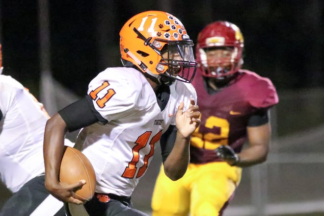 South View's Donovan Brewington is 40-for-55 passing without an interception in the Tigers' 4-0 season thus far. He's coming off an 18-for-18 passing game with 252 yards and two touchdowns against Douglas Byrd. [RAUL F. RUBIERA/THE ASSOCIATED PRESS]