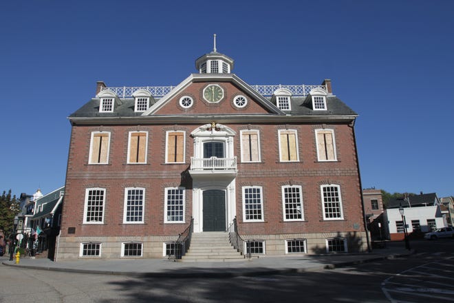 The Colony House (1741), in Newport, where Rhode Island's constitutional convention was held in 1842. [THE PROVIDENCE JOURNAL, FILE]