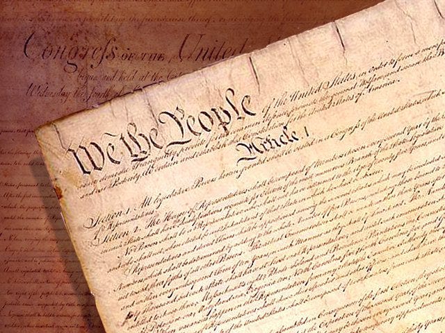 The U.S. Constitution [TRIBUNE NEWS SERVICE]