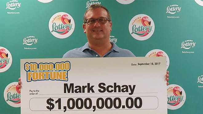 Mark Schay of West Palm Beach has claimed a $1 million prize in a Florida Lottery scratch-off game. (Photo provided)