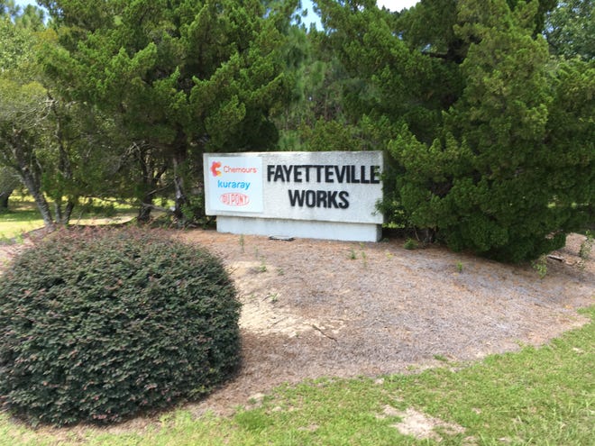 The Chemours plant is at the Fayetteville Works facility off N.C. 87 in Bladen County near the Cumberland County line. [Steve DeVane/The Fayetteville Observer]