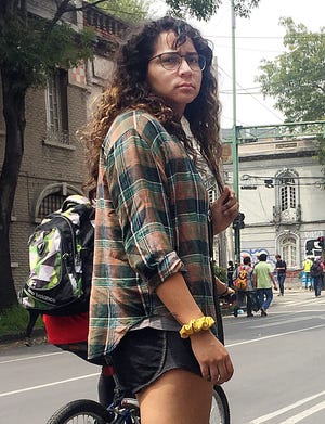 Colorado State University-Pueblo student Maria Rizo was in class at the Escuela Bancaria y Comercial in Mexico City on Tuesday when the 7.1 magnitude earthquake hit.