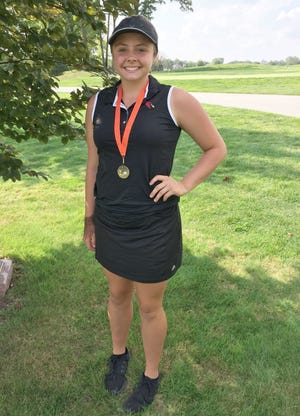 Coldwater's Hunter Jenkot finished in fifth place overall at the Sturgis Invite Tuesday.



COURTESY PHOTO