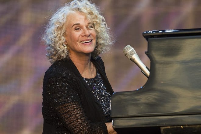 Legendary performer Carole King released the CD/DVD "Tapestry: Live at Hyde Park" Sept. 1. The stage show "Beautiful - The Carole King Musical" chronicles King's early career, culminating in her landmark 1971 album "Tapestry." Photo provided