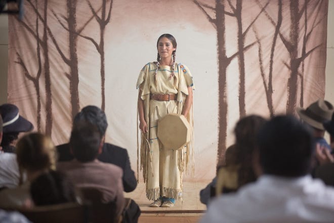 Q'orianka Kilcher stars in the title role of the famed Chickasaw storyteller in the film "Te Ata." Photo provided by Chickasaw Nation Productions