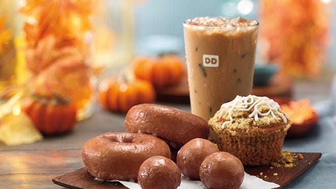 Dunkin’ Donuts has unveiled a promotion that could mean free coffee for a year. FILE