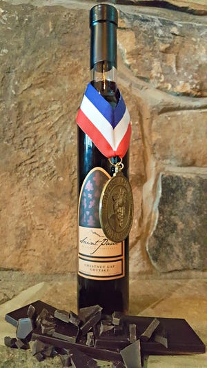 Saint Paul Mountain Vineyards was honored for its Chestnut Gap Cottage dry blackberry wine.

[PROVIDED PHOTO]