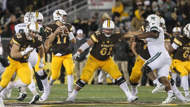 Wyoming quarterback Josh Allen has an NFL skill set, Texas State coach Everett Withers says. SHANNON BRODERICK/ASSOCIATED PRESS
