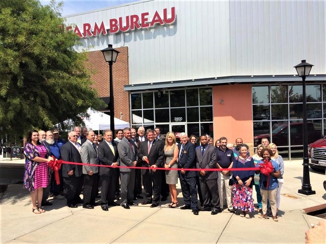 Farm Bureau recently held its grand opening ceremony at its newly constructed Gastonia office in The Shops at Franklin Square. [SPECIAL TO THE GAZETTE]